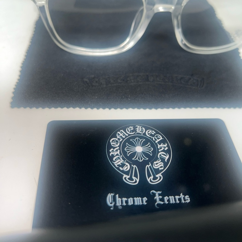 Chrome Hearts Transparent Glasses